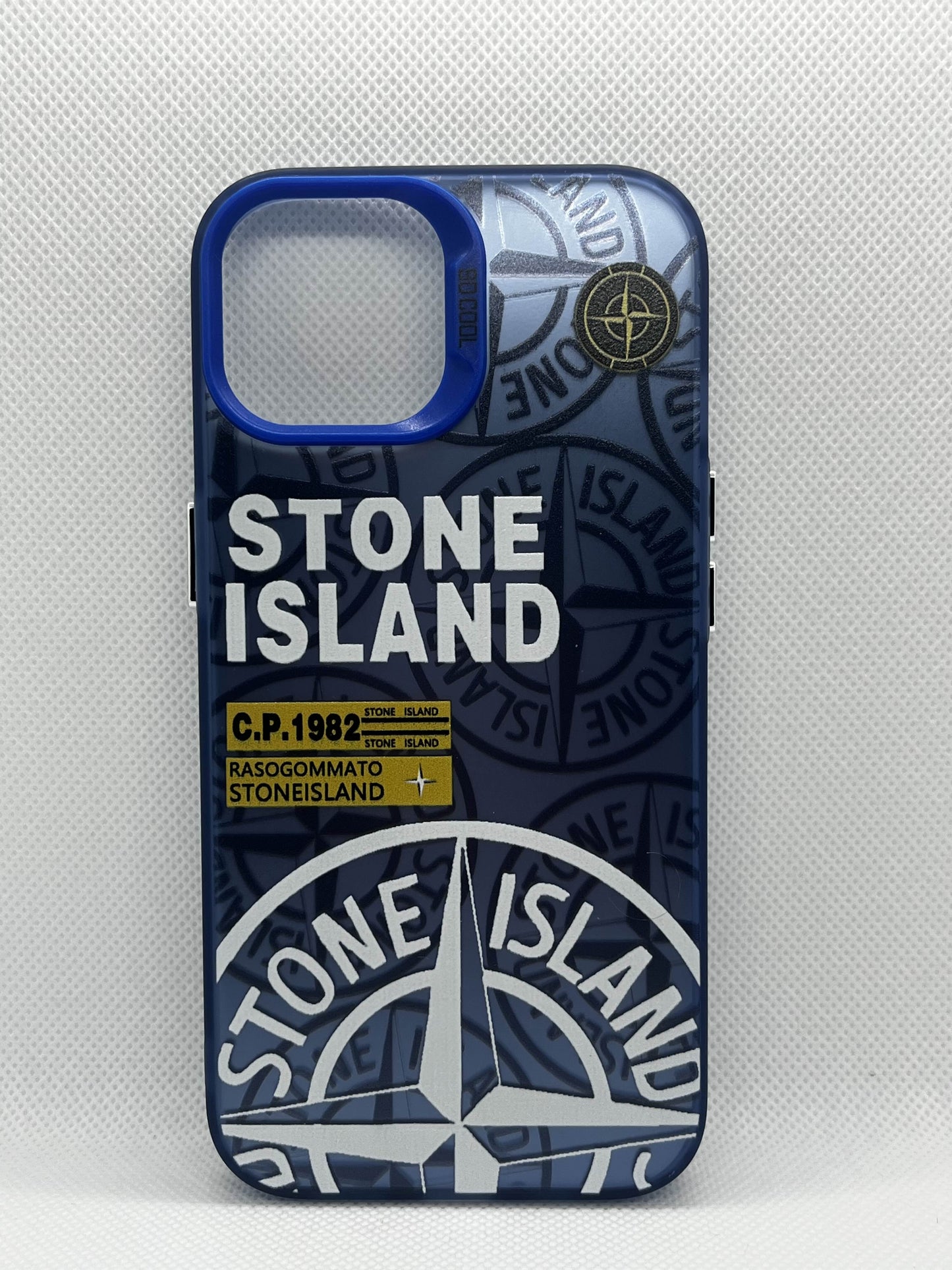 Coque Stone Island Bleu